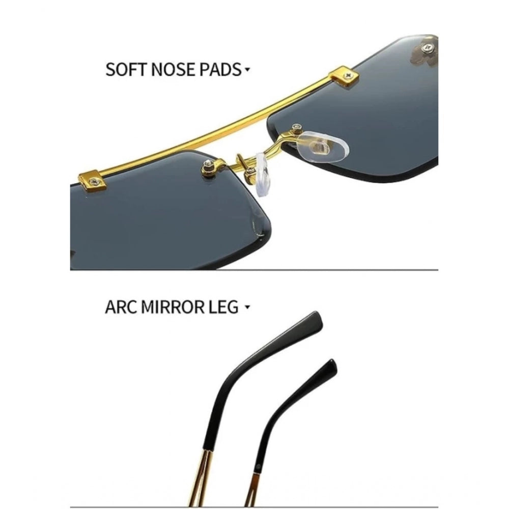 Metal square frame, multi-color UV400 protection sunglasses for unisex - versatile accessory
