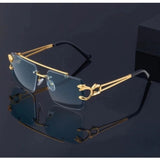Metal square frame, multi-color UV400 protection sunglasses for unisex use