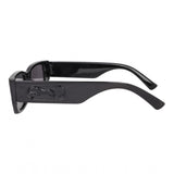 Multi-color plastic unisex UV400 protection rectangular sunglasses pack of 2