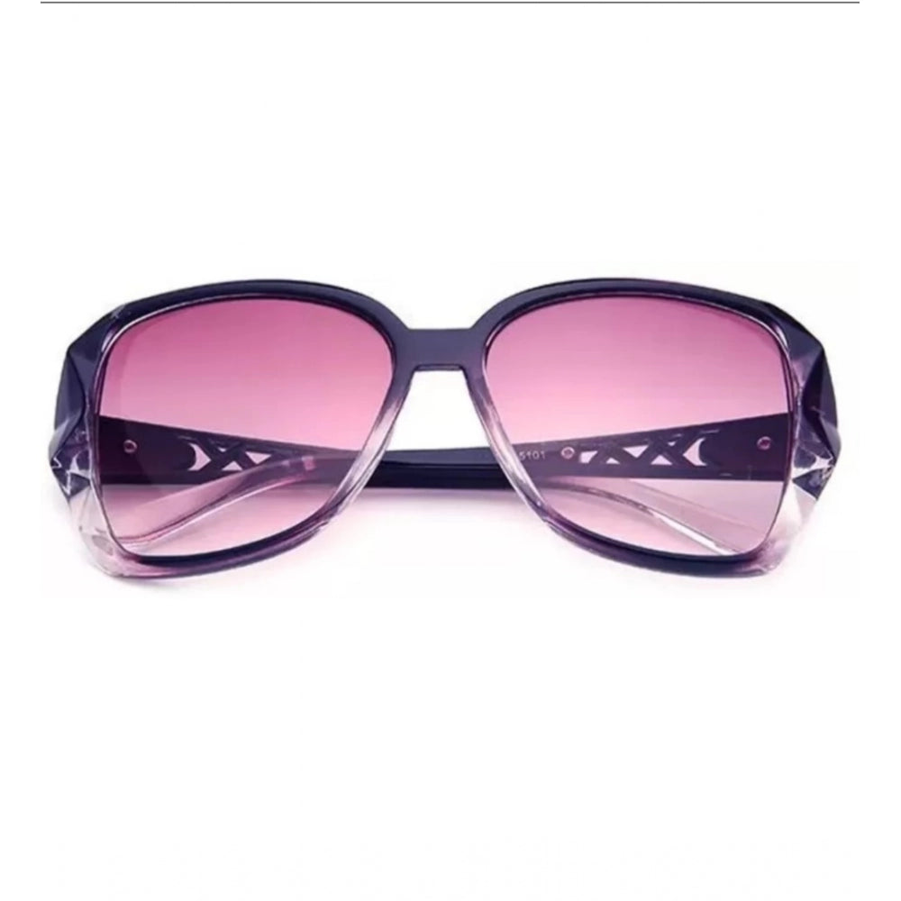 Multi-colored plastic oval-framed classic unisex UV400 protection sunglasses with various color variations