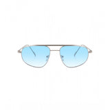 Multi-color metal aviator sunglasses with UV400 protection for unisex use, varying shades shown