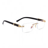 MultiColor metal unisex sunglasses with UV400 protection, classic rectangular frame style on table