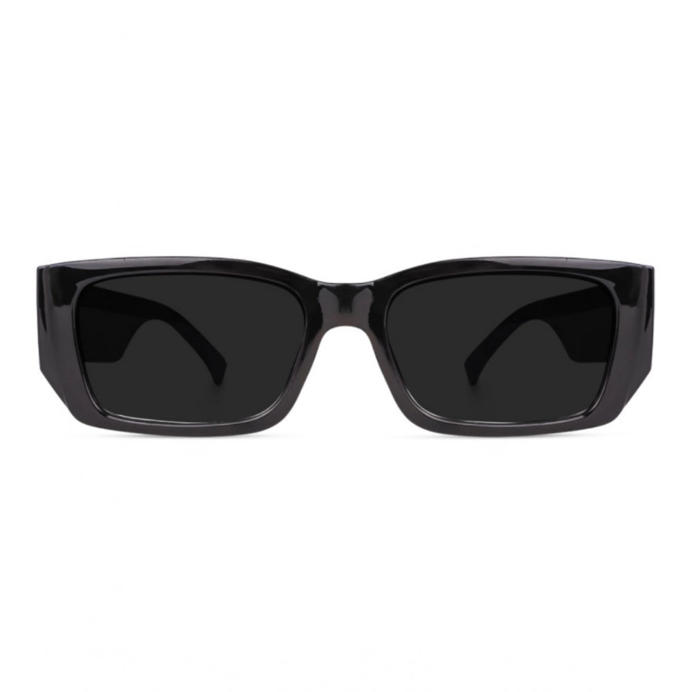 Multi-color plastic unisex UV400 sunglasses pack, rectangular frame style for outdoor activities