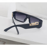 MultiColor plastic unisex UV400 protection rectangular sunglasses for outdoor activities