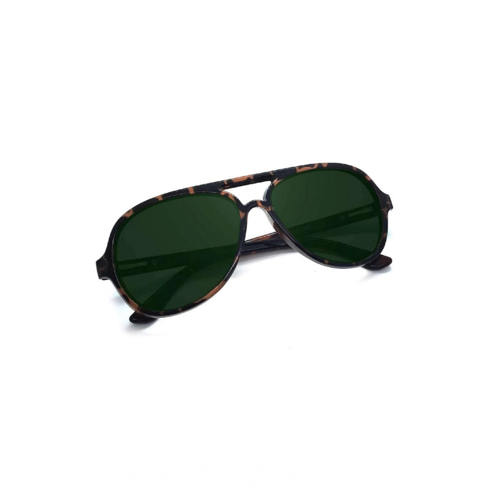 Multi-colored plastic aviator sunglasses with UV400 protection, ideal for unisex outdoor activities