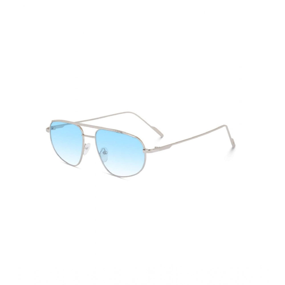 Metal aviator sunglasses, multi-colored with UV400 protection for unisex use