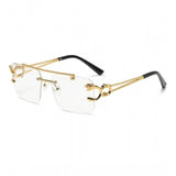 Metal square-frame multi-color classic unisex UV400 protection sunglasses