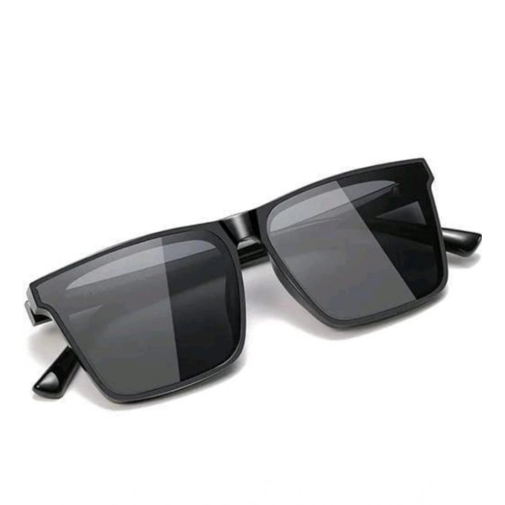 Classic unisex UV400 protection sunglasses, multi-colored pair in retro square style - potential color variation