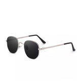 Metal round frame, multi-color Pack of 2 UV400 protection sunglasses for unisex use
