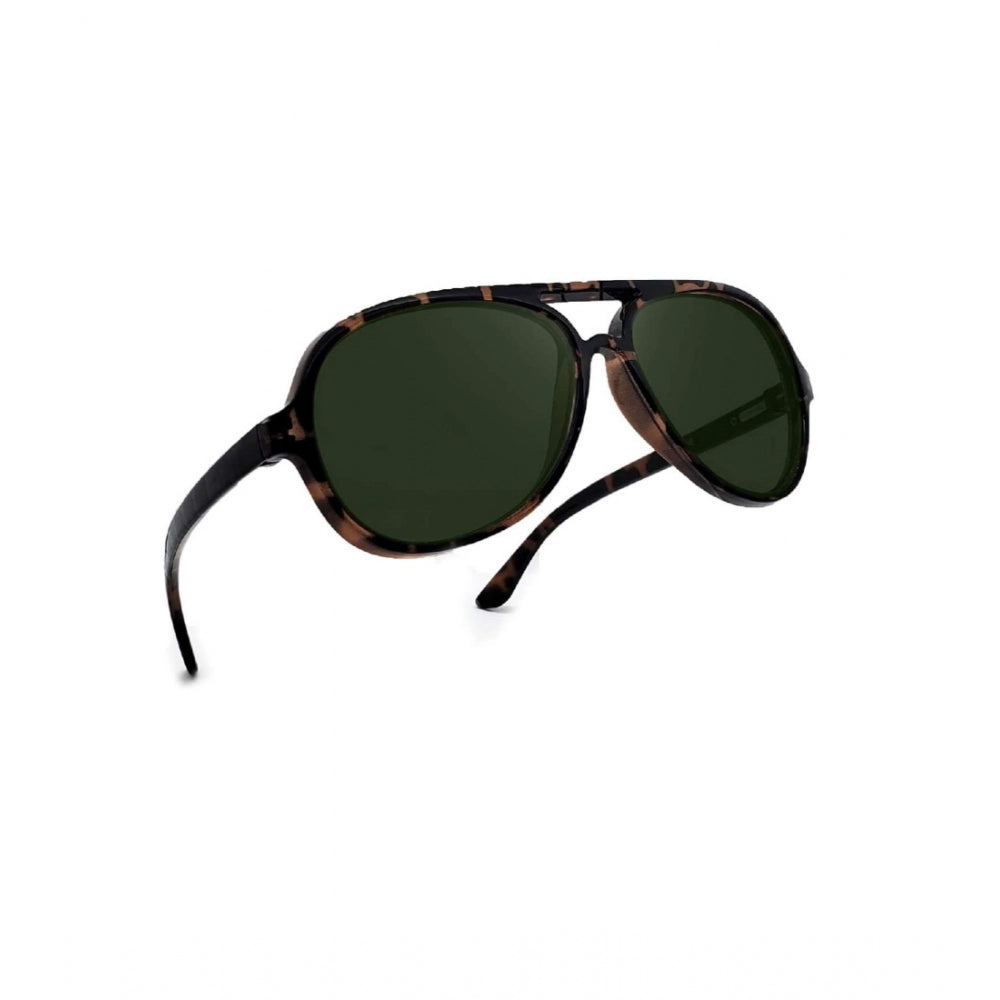 MultiColor aviator sunglasses with UV400 protection, plastic frame for unisex use
