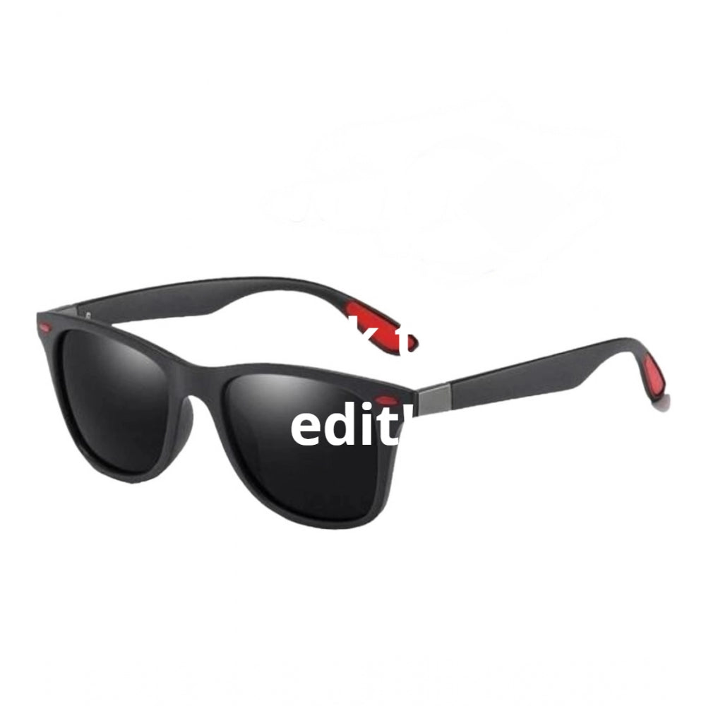 MultiColor plastic unisex sunglasses with UV400 protection, oval frame style for outdoor activities