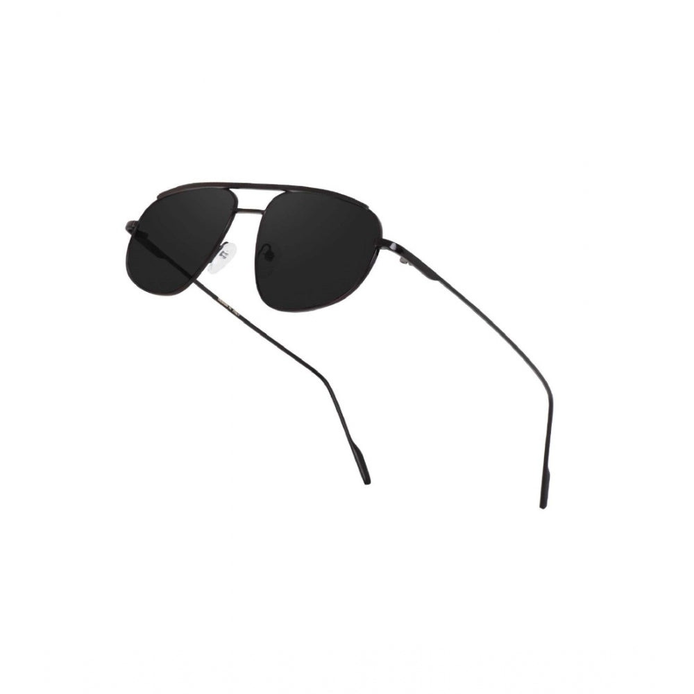 Multi-colored metal aviator sunglasses with UV400 protection, classic unisex design for outdoor activities