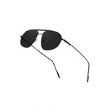 Metal aviator sunglasses, multi-colored with UV400 protection for unisex use