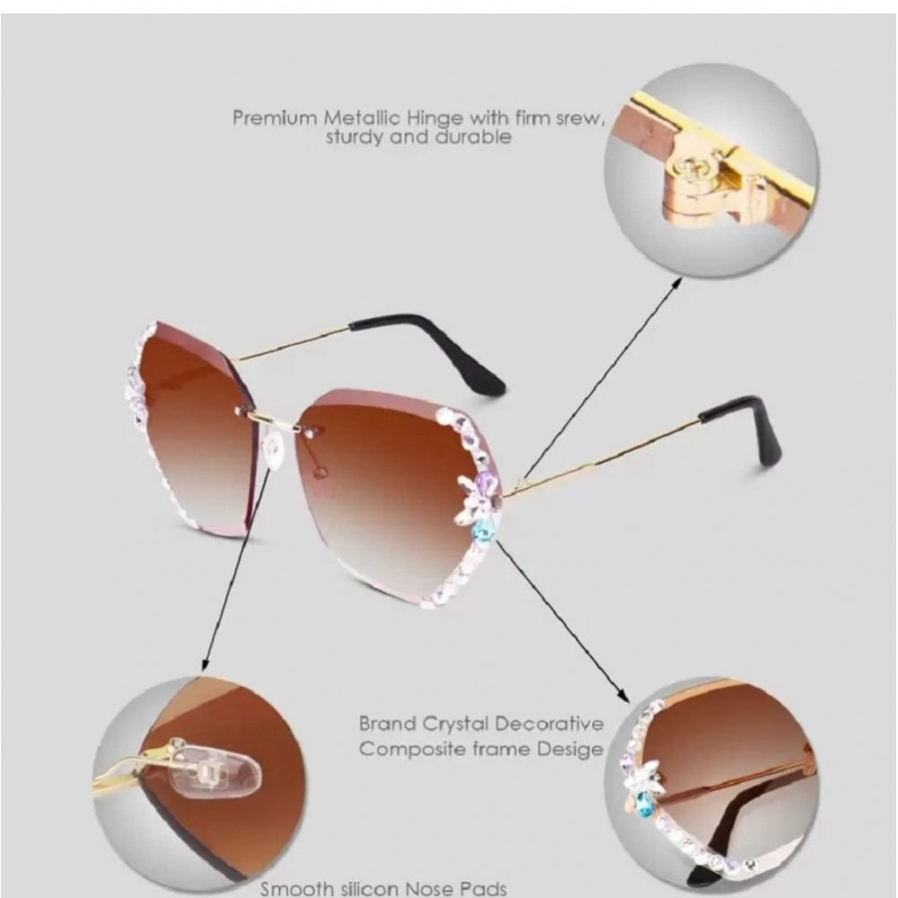 Metal square-frame, multi-colored Classic Unisex UV400 Protection Sunglasses with varying hues