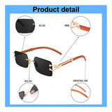 Black metal retro square sunglasses with UV400 protection for unisex use, close-up view on model's face