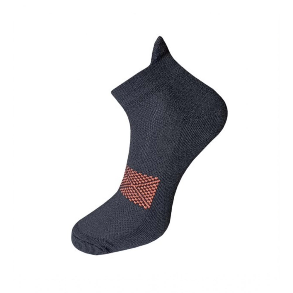 Multicolor printed unisex casual ankle-length cotton socks on display