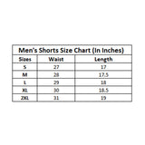 Men's Casual Cotton Solid Knee Length Cargo Shorts (DarkGrey)