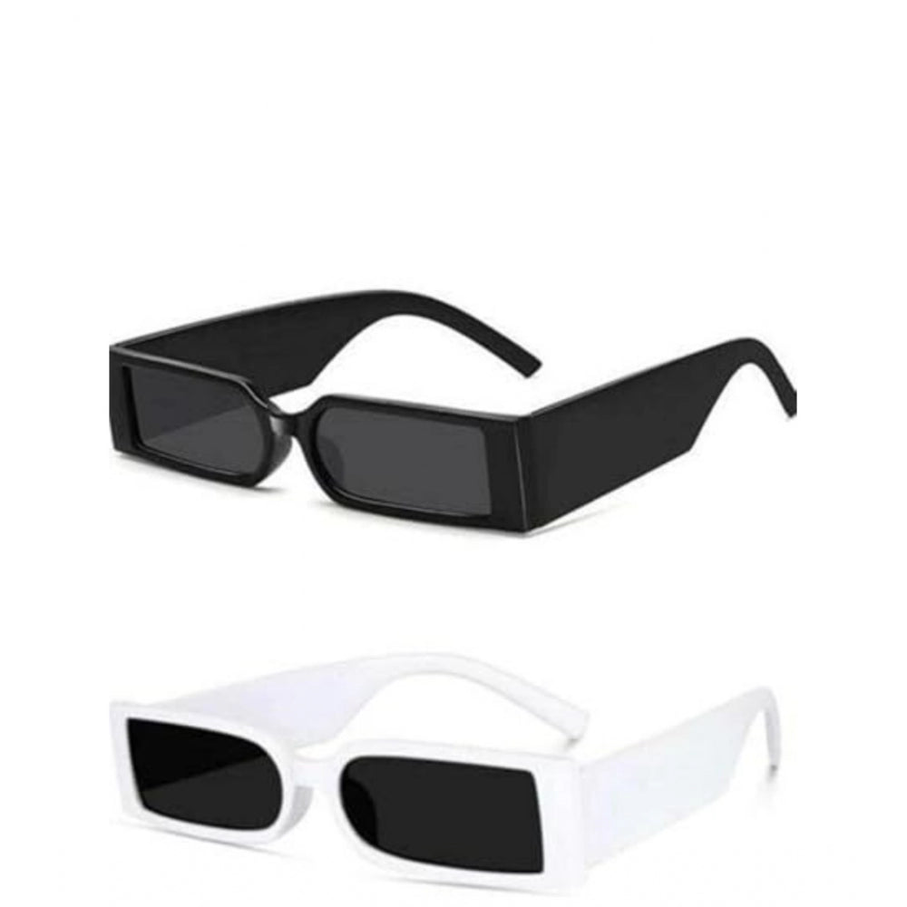 Unisex polycarbonate sunglasses, multi-color UV400 protection pair on table