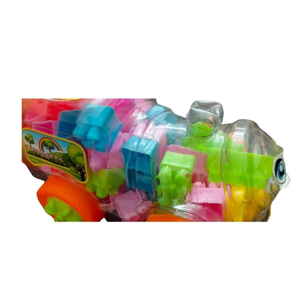 Assorted color, plastic engine block educational toy for kids (3+ years). Stimulates imagination, promotes fine motor skills, and develops hand-eye coordination