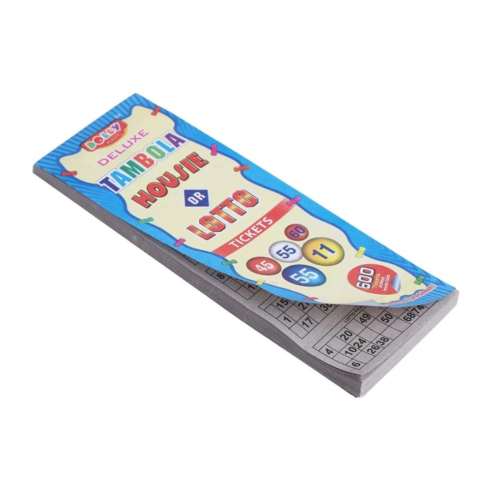 Assorted plastic Tambola board game for 5+ years, enhancing time management, social skills, and curiosity