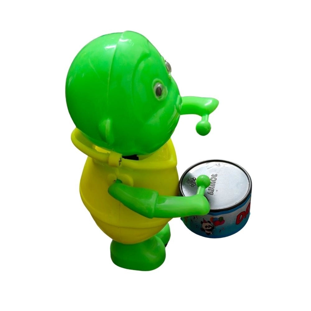Assorted color plastic Drum Master Smiley toy, educational drum set for children aged 6+ months