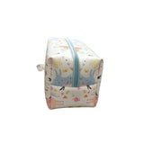 Assorted unicorn theme canvas pencil case for toddlers & school kids (3+ years)