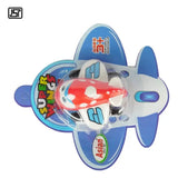 Assorted color plastic mini plane for imaginative 3+ years playtime adventure
