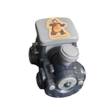 Assorted plastic bear train engine toys for toddlers aged 1+, push & run with moving bonnet joints