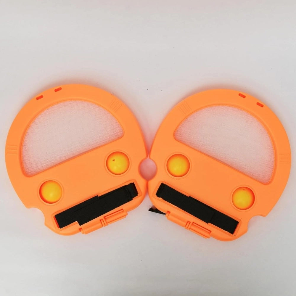 Assorted color plastic catching throw toy for children aged 3+ years, ideal for indoor/outdoor play