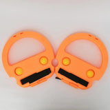 Assorted color plastic catching throw toy for children aged 3+ years, ideal for indoor/outdoor play