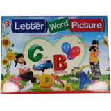 Assorted plastic letter-word picture toy for 5+ years, aids in identifying letters and creating words