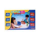 Assorted plastic countdown game for kids 5+. Enhances vocabulary, guessing skills, and mental agility