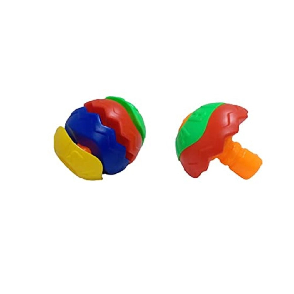 Assorted plastic creative balls for 3+ years, offering 12 unique model building opportunities