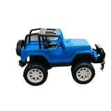 Assorted color plastic pull back Jeep toy for 1+ years, enhances eye-hand coordination and imagination