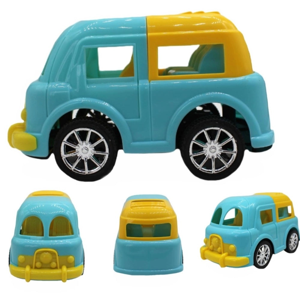 Assorted color, friction-powered pull back and go cab toys (pack of 2), suitable for children aged 3+ years