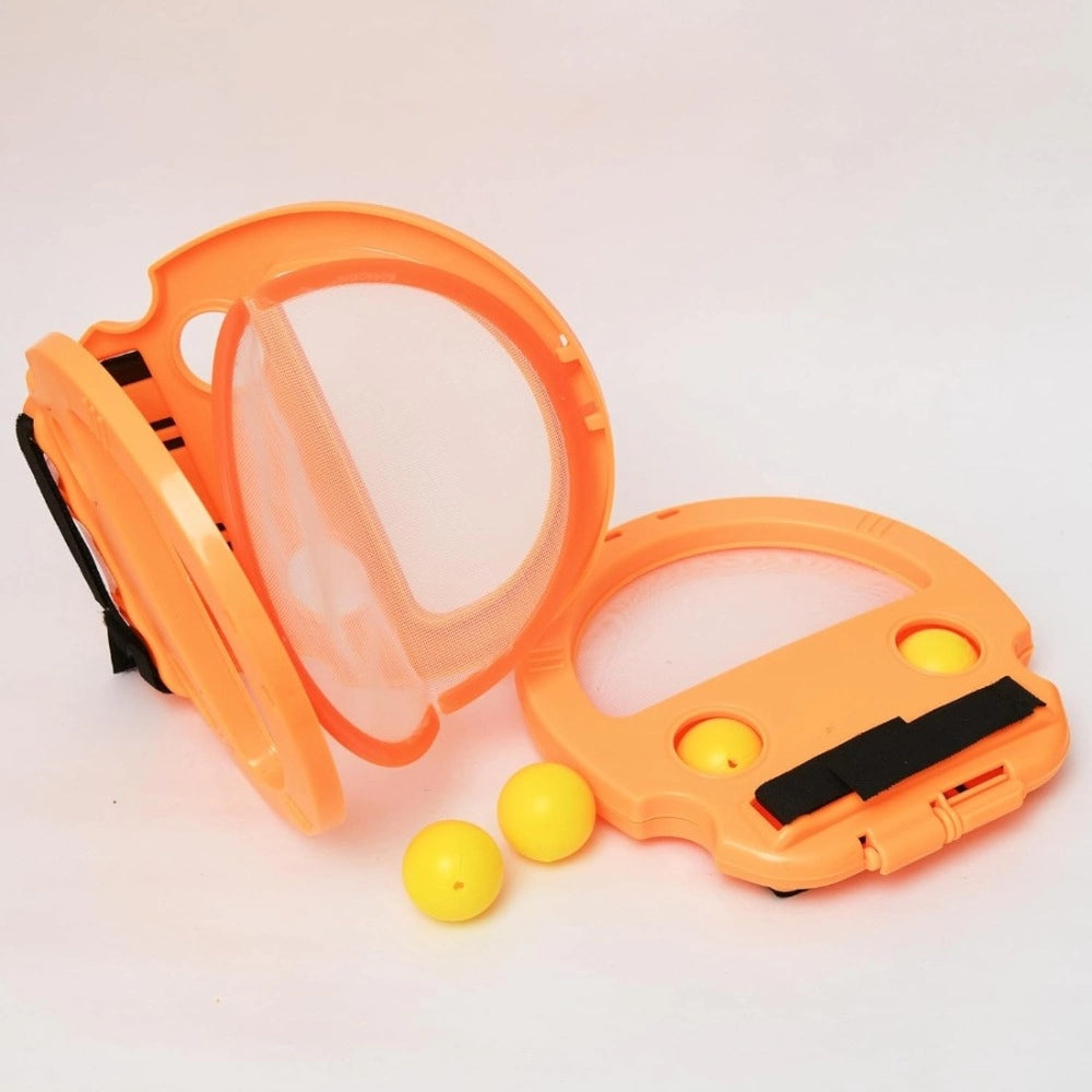 Assorted color plastic catching throw toy, ideal for 3+ years, perfect for indoor/outdoor play