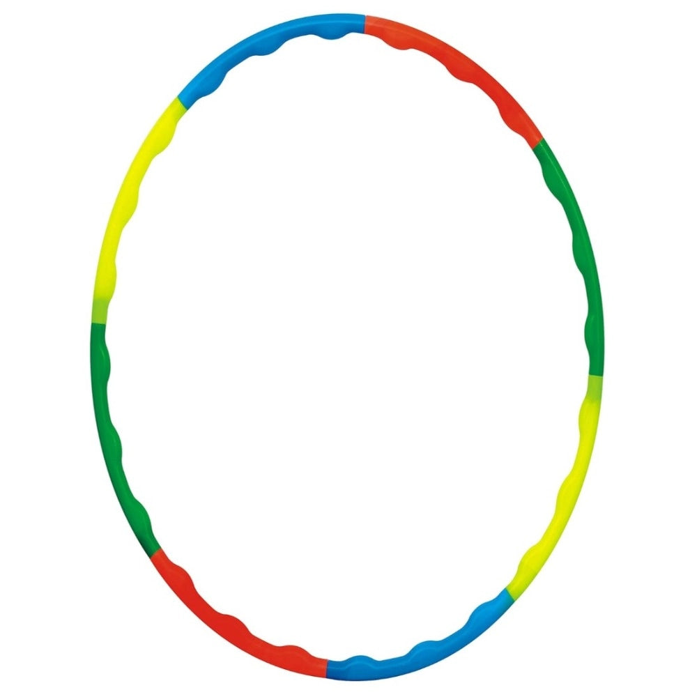 Assorted color, plastic hula hoop for kids (3+ years), ideal for exercise and portability