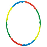 Assorted color, plastic hula hoop for kids (3+ years), ideal for exercise and portability