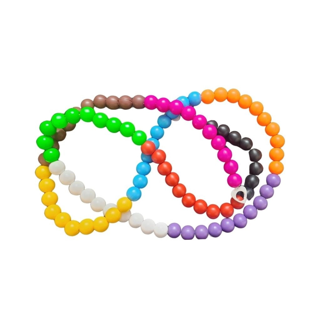 Assorted plastic counting frame for toddlers ages 3+. Develops number skills, improves coordination with 100 colorful beads