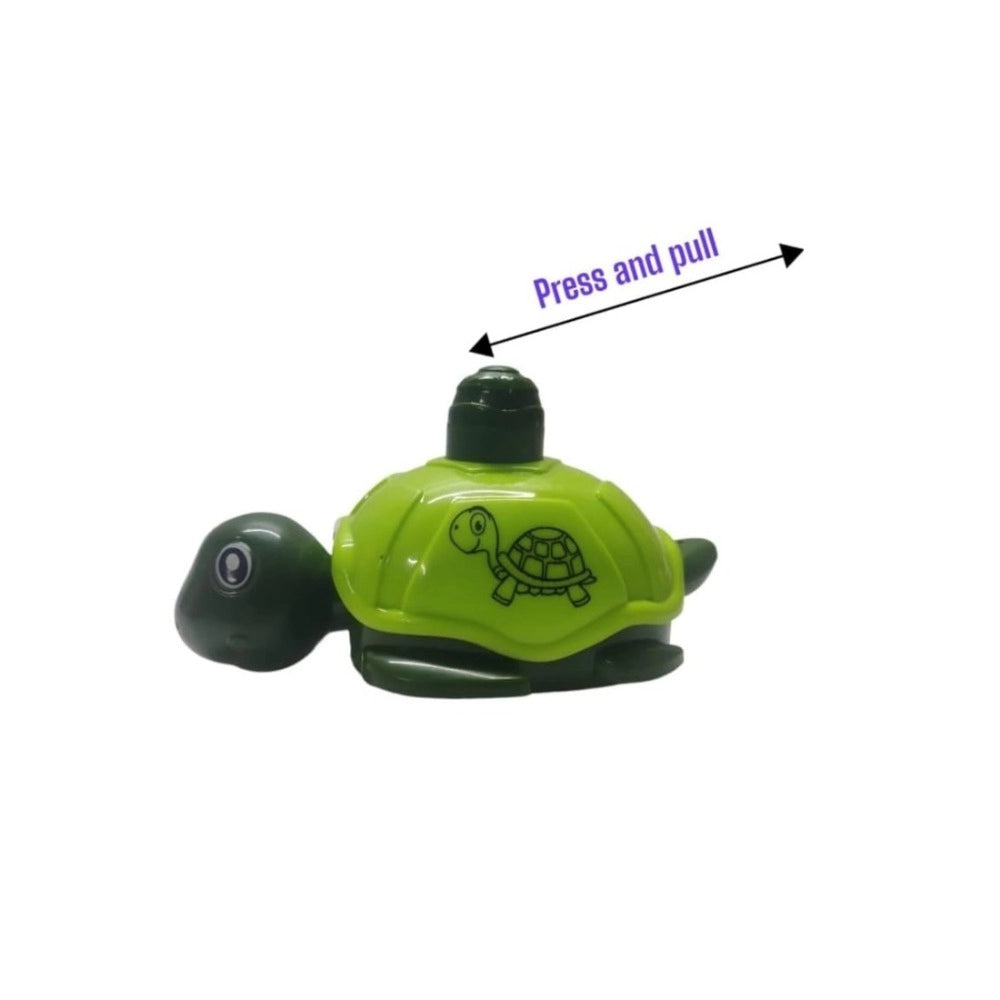 Assorted color pull back turtle toys for kids aged 5+, encouraging hand-eye coordination and play