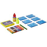 Assorted plastic stamp animal set for kids 4+ years, enhancing creativity & fine motor skills