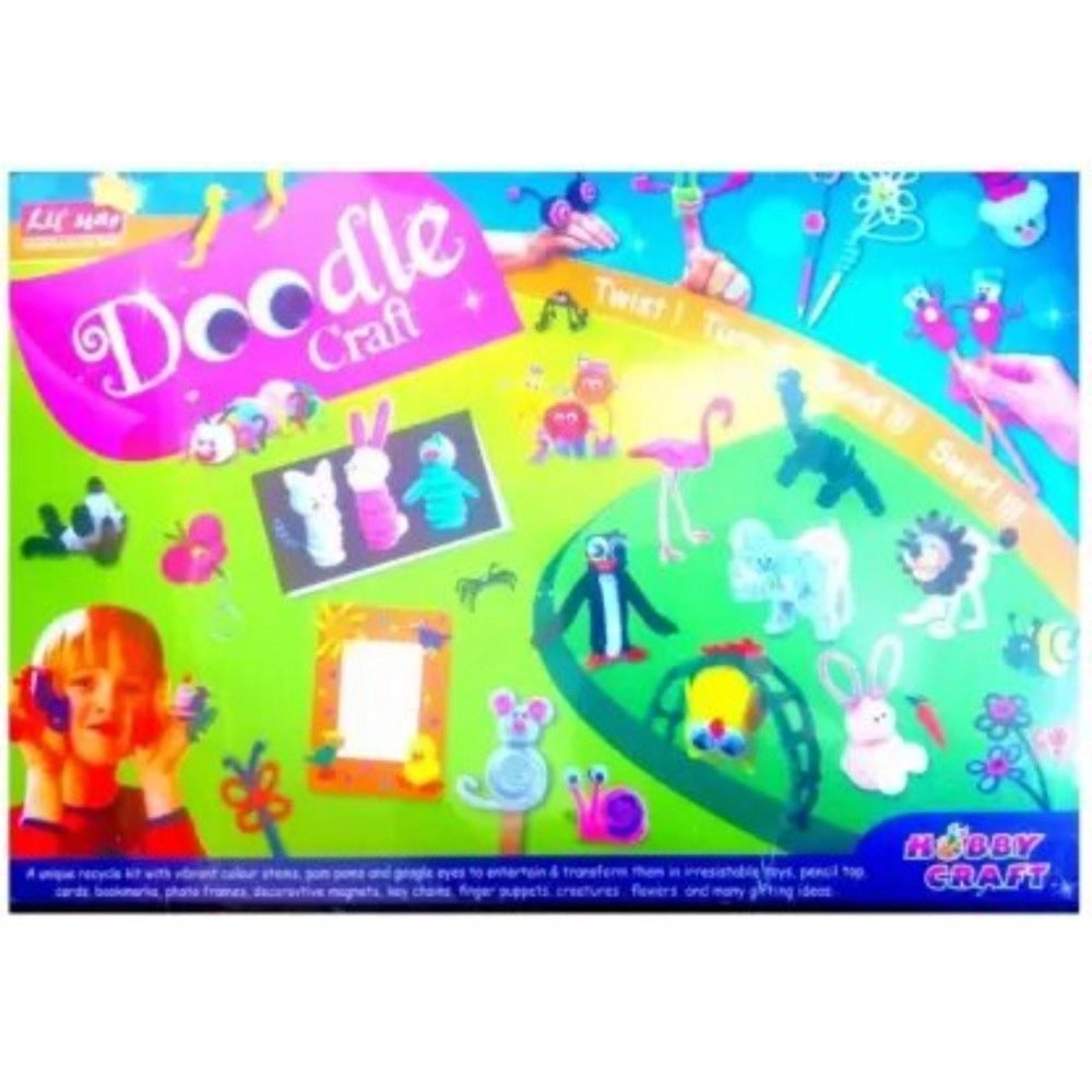 Assorted plastic Doodle Craft educational toys, inspiring creative play for children aged 3+ years