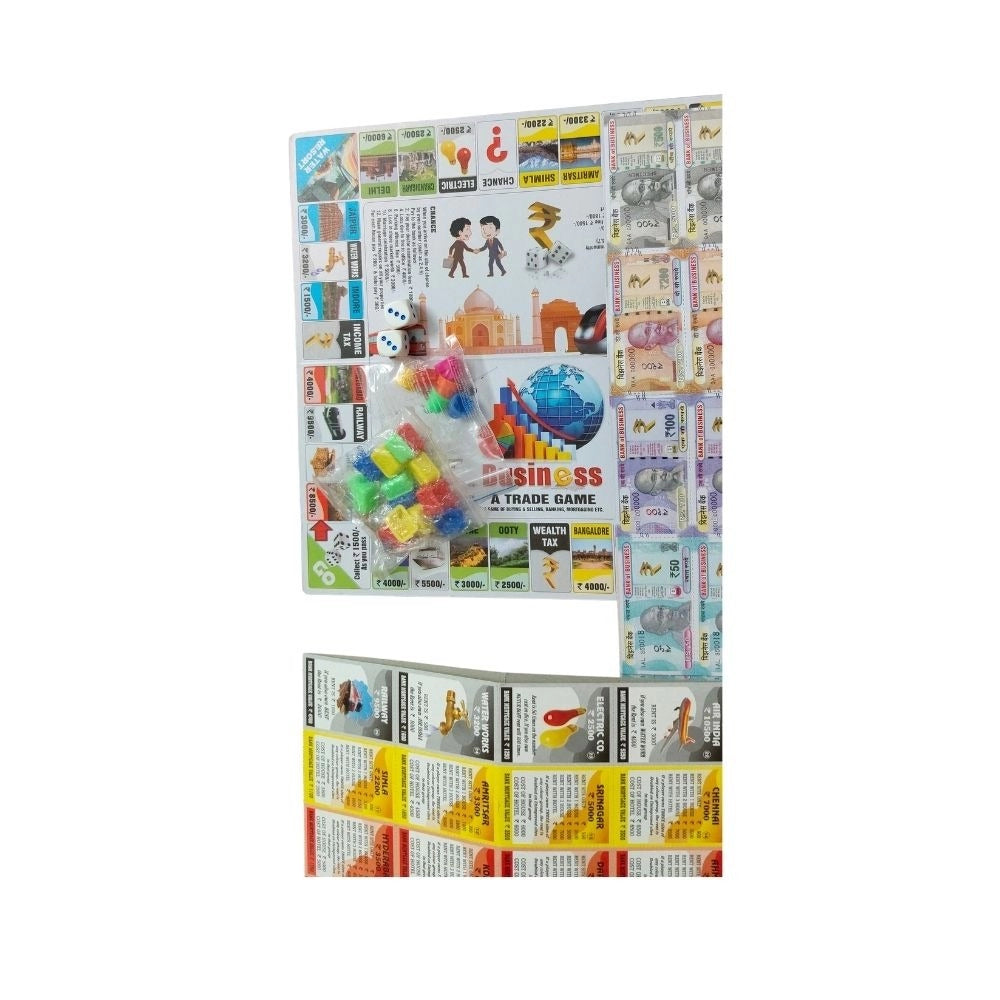 Assorted cardboard Business Game for 3+ years, educational family entertainment