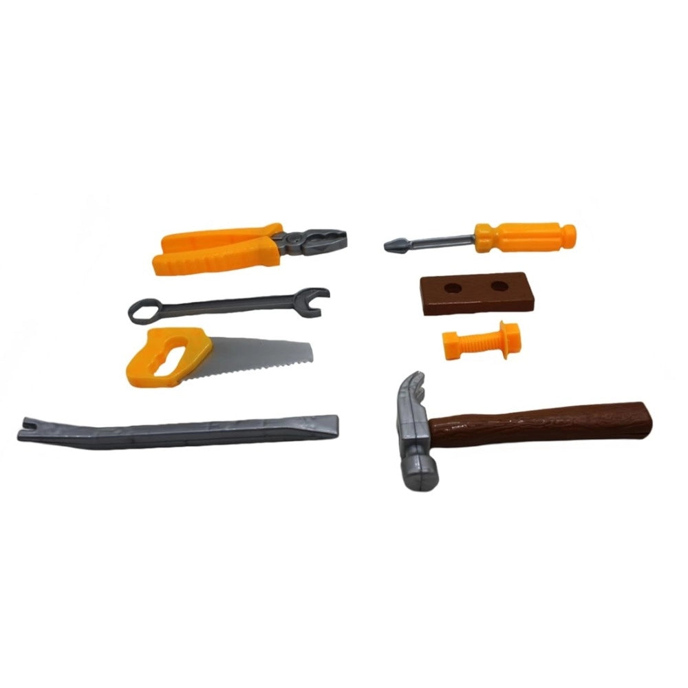 Assorted plastic toy tool kit for 3+ years, perfect for play and gifting