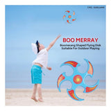 Assorted color, plastic boomerangs (Pack of 3) for versatile fun for ages 5+, ideal for outdoor play at parks, beaches, or backyards
