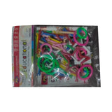 Assorted plastic stick blocks for creative play and building skills, suitable for children aged 3+ years