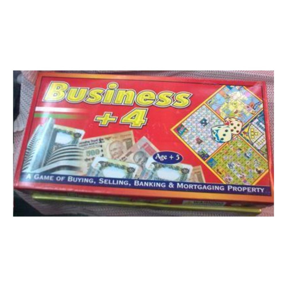Assorted cardboard Business Game, educational toy for kids aged 3+ years, promotes memory and analytical skills