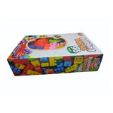 Assorted plastic building blocks set for educational play (3+ years), encouraging creative construction and promoting safe, fun playtime