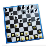 Assorted paper & plastic Chess-Ludo board game set for ages 5+, perfect for family fun and strategy development