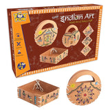 Assorted cardboard Indian art toy enhances creativity, culture awareness (5+ years)
